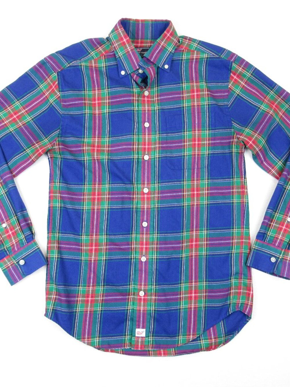 Vineyard Vines Men’s S Performance Classic Fit Murray Shirt Plaid Long Sleeve